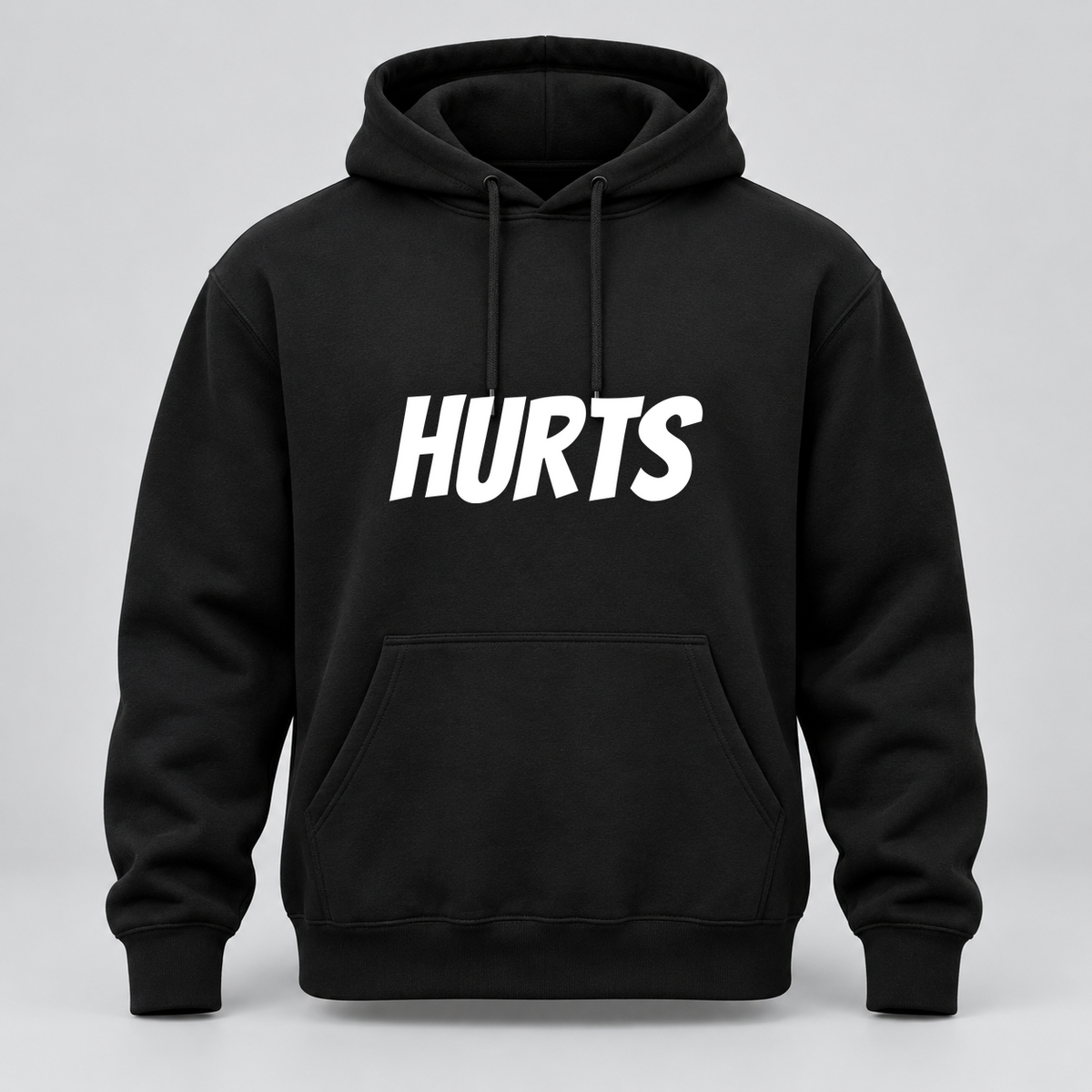Hurts Hoodie in black