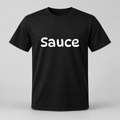 Sauce T-Shirt in black