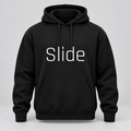 Slide Hoodie in black