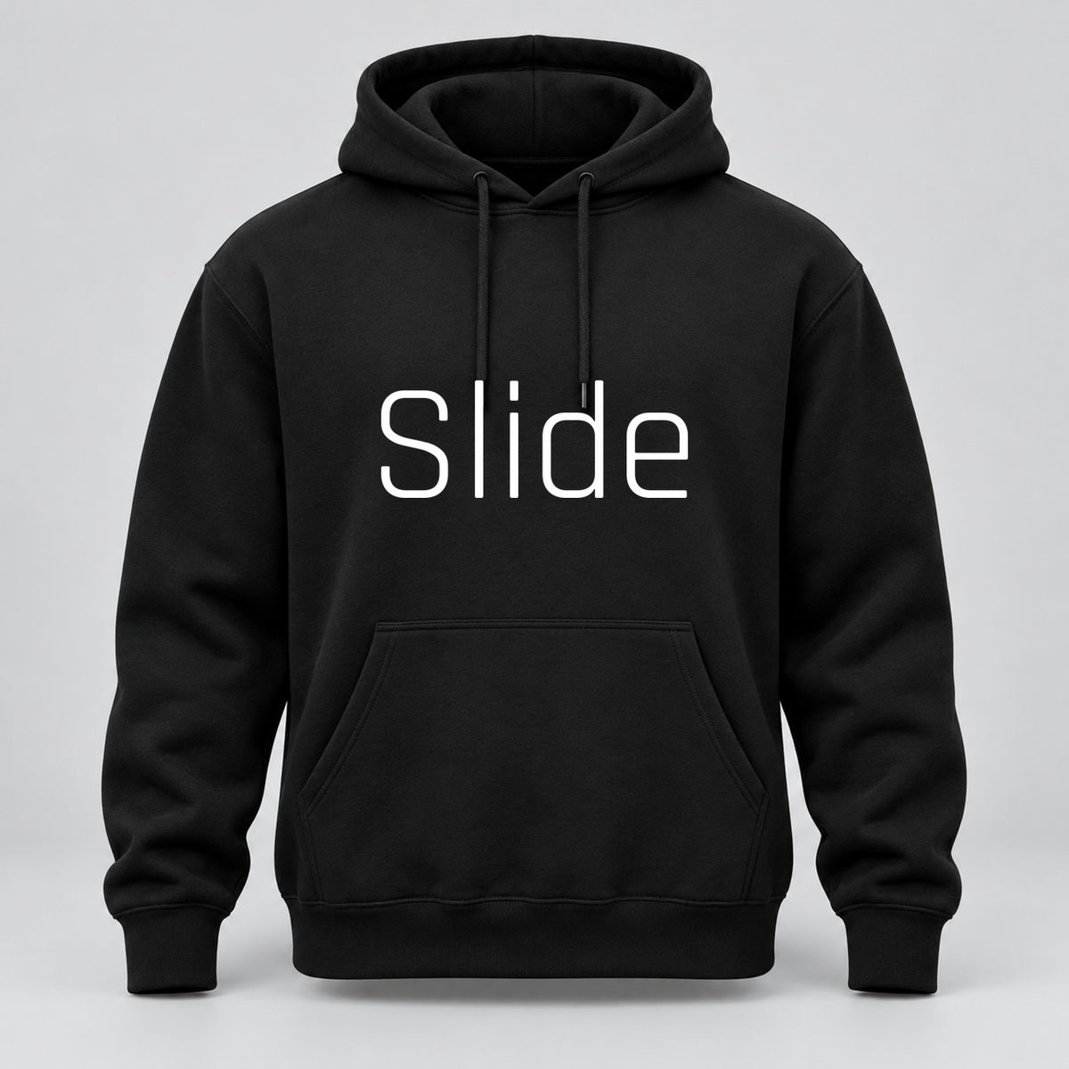 Slide Hoodie in black