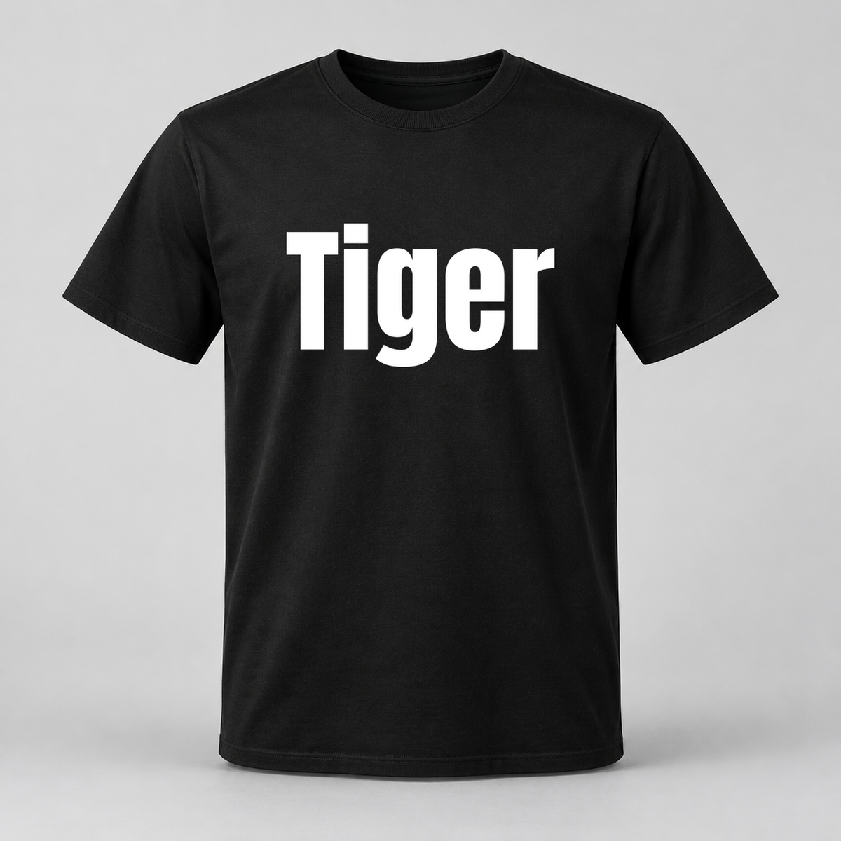 Tiger T-Shirt in black