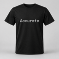 Accurate T-Shirt in black