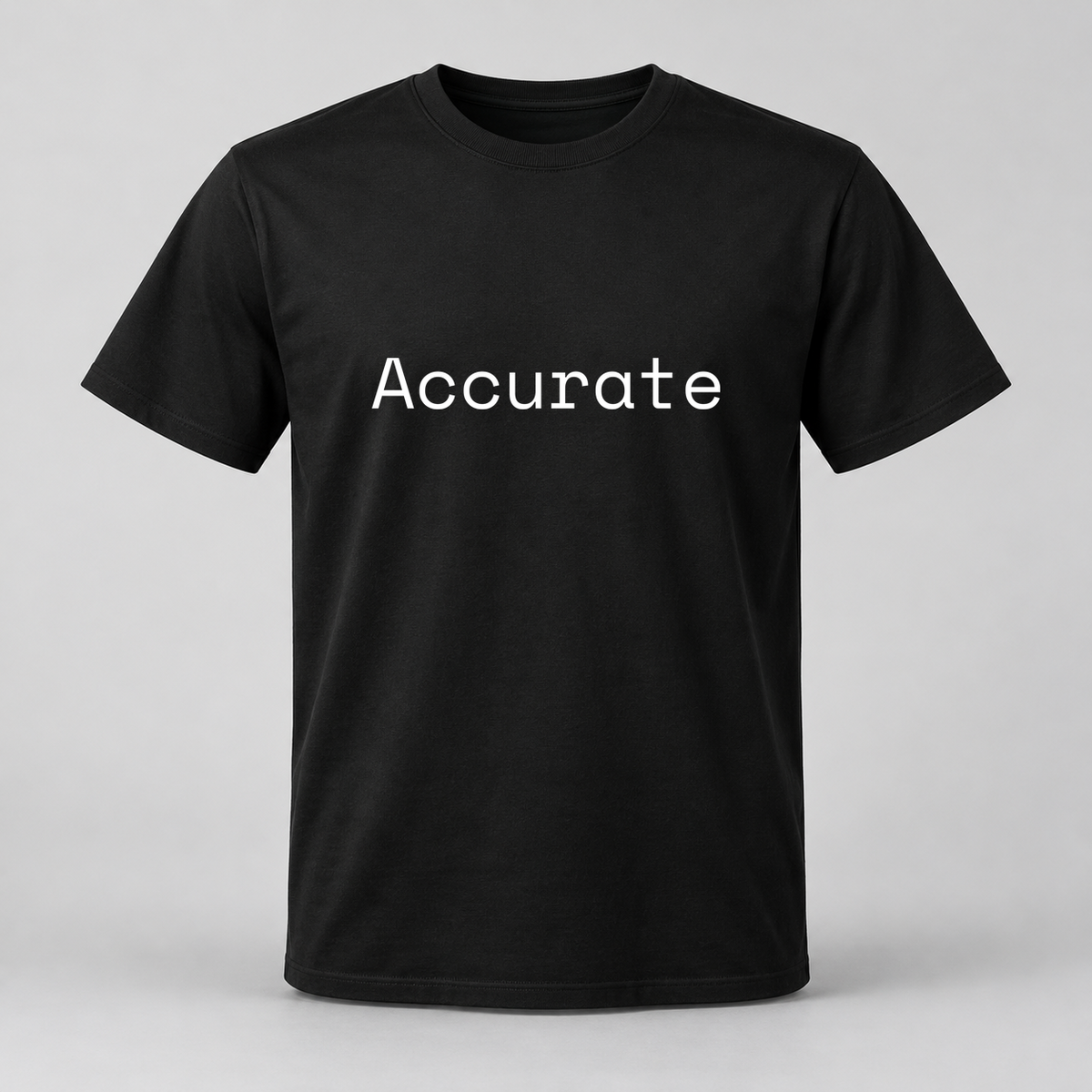 Accurate T-Shirt in black