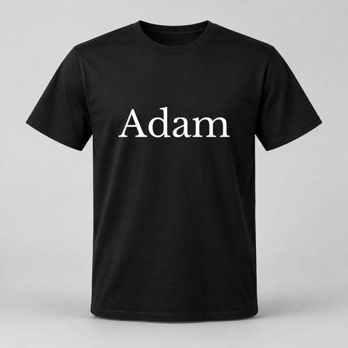 Adam T-Shirt in black