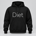 Diet Hoodie in black