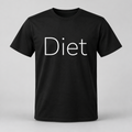 Diet T-Shirt in black