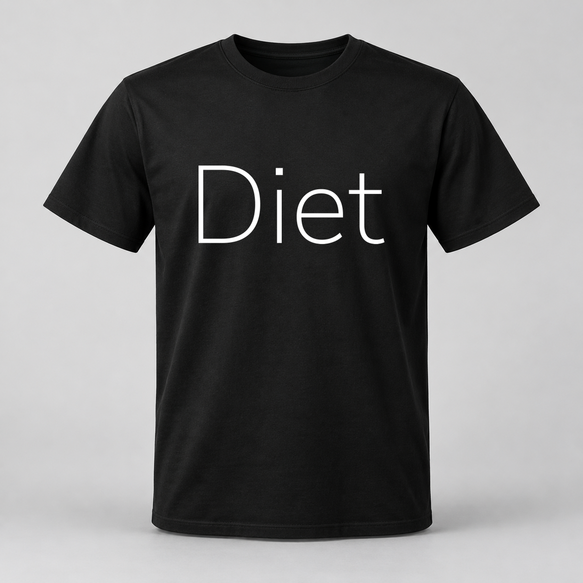 Diet T-Shirt in black
