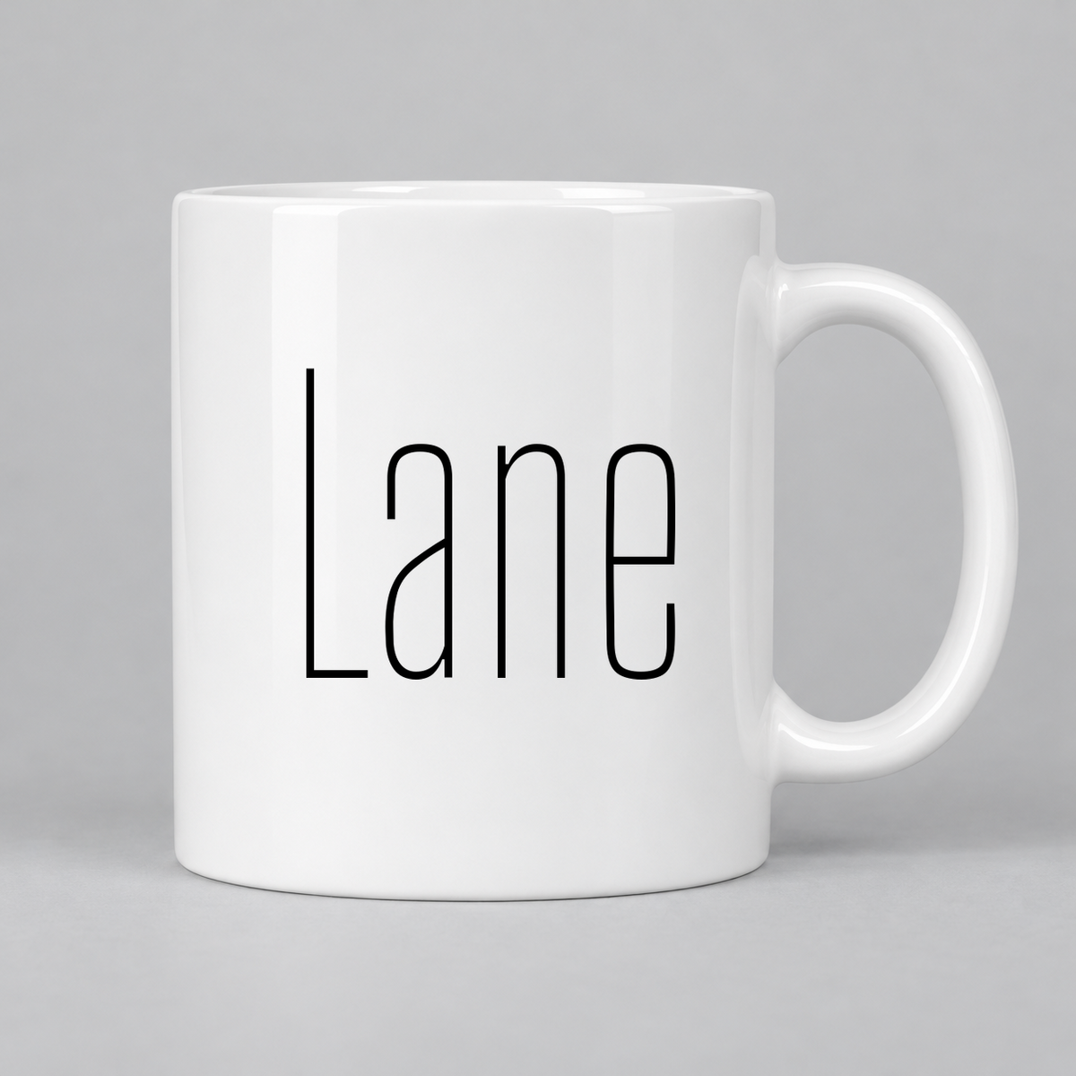 Lane Mug in white