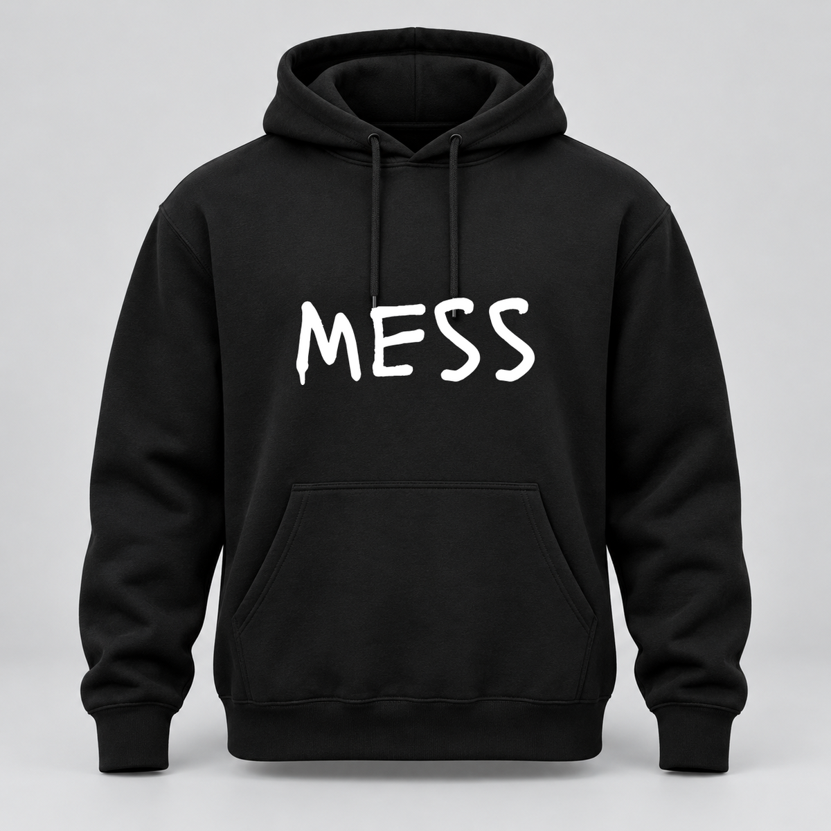 Mess Hoodie in black