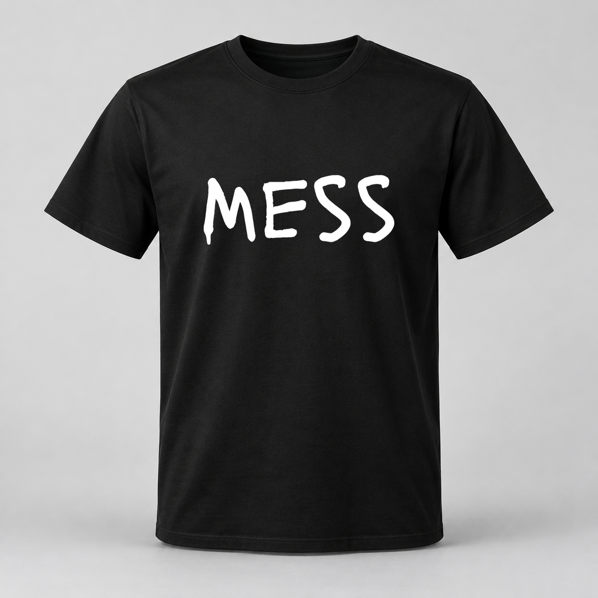 Mess T-Shirt in black