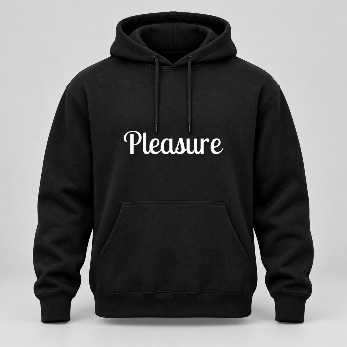 Pleasure Hoodie in black
