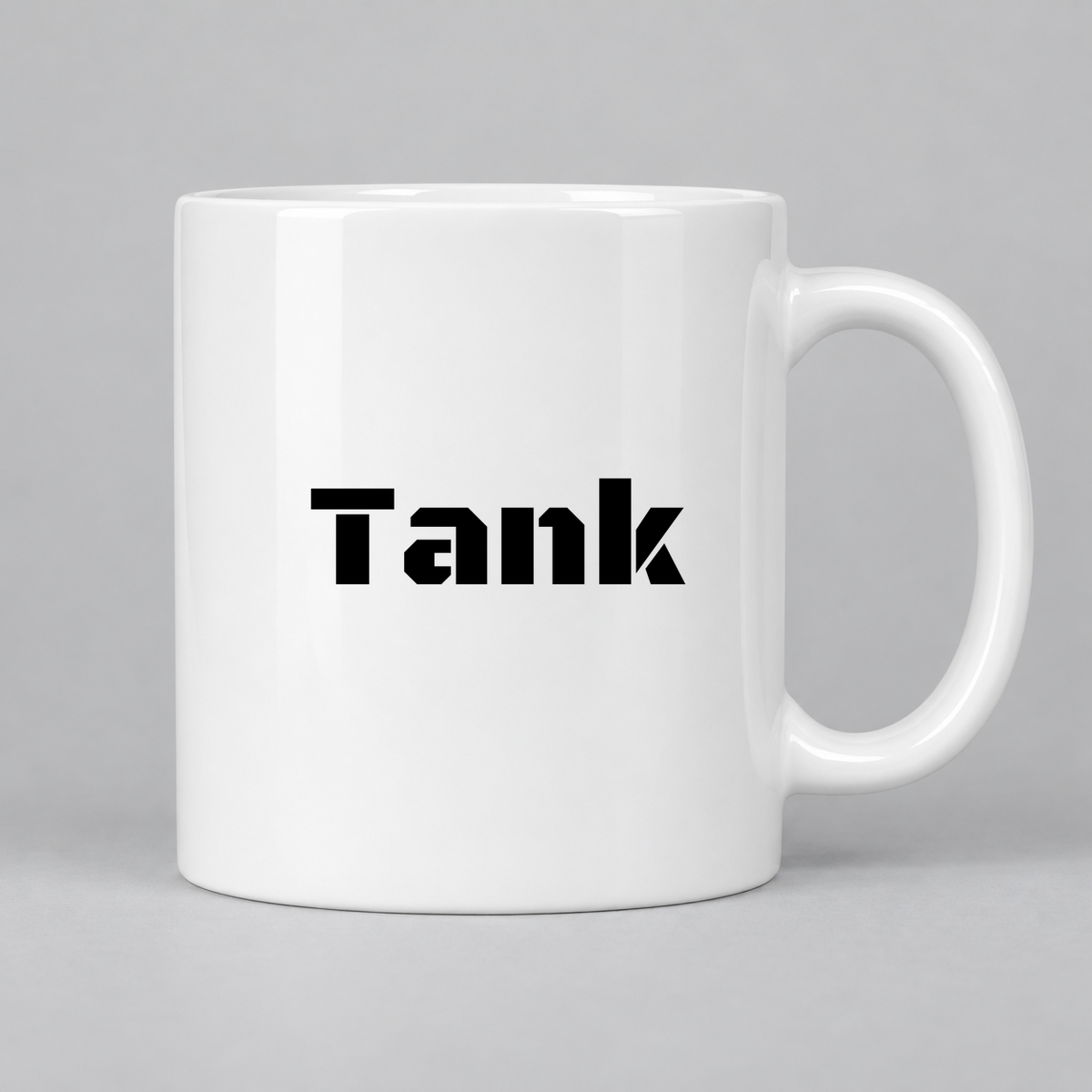 Tank Mug in white