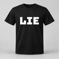Lie T-Shirt in black