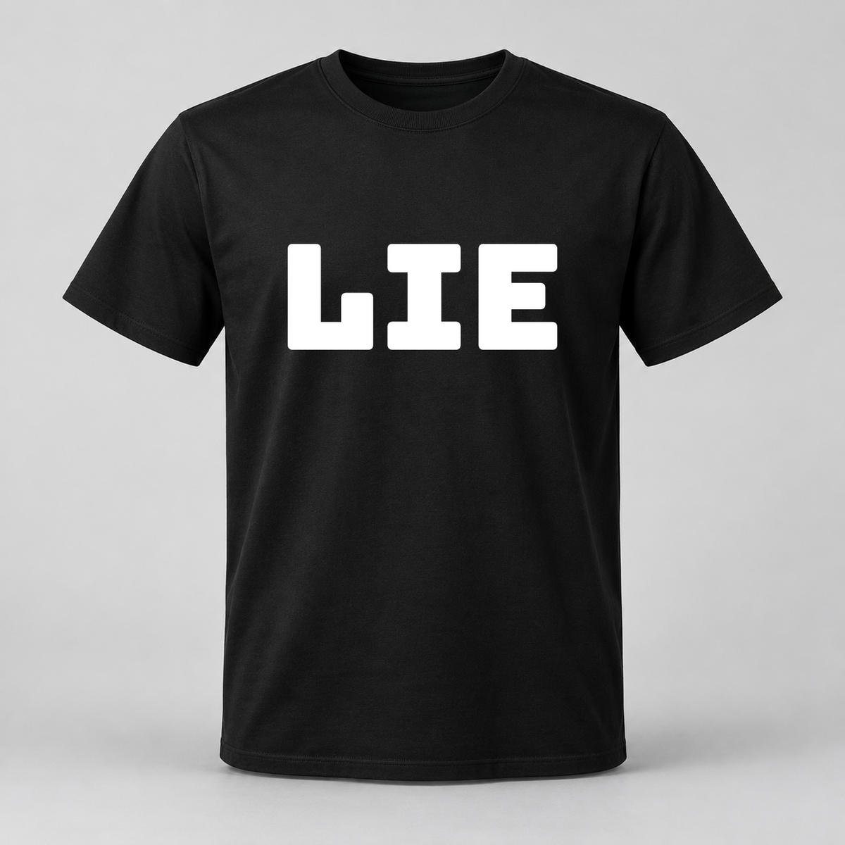 Lie T-Shirt in black