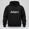 Alien Hoodie in black