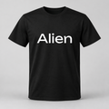 Alien T-Shirt in black