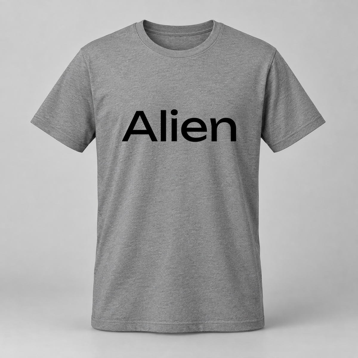 Alien T-Shirt in gray