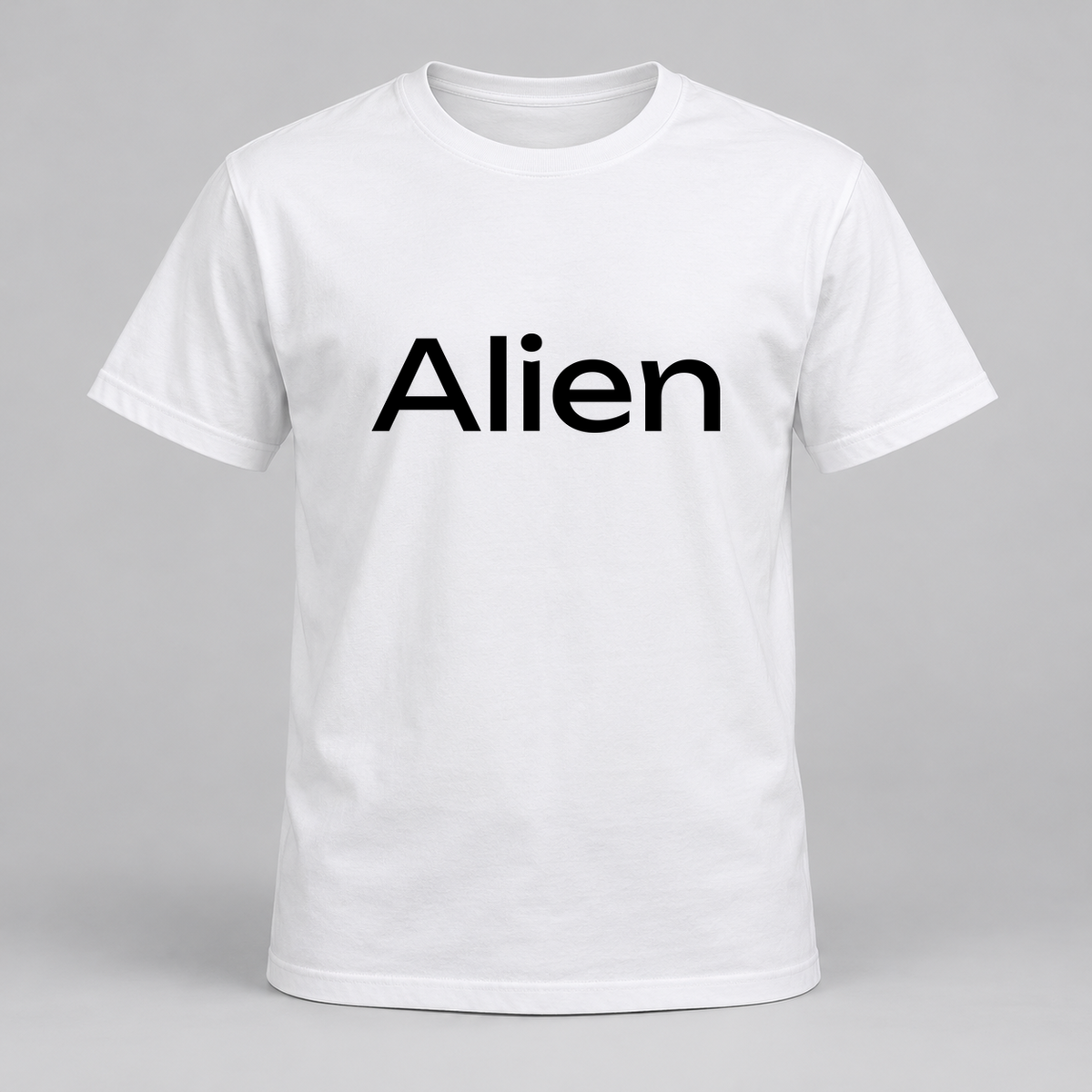 Alien T-Shirt in white