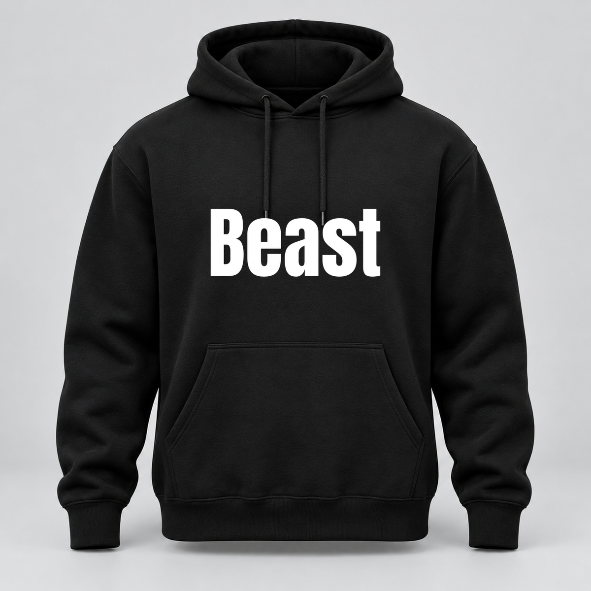 Beast Hoodie in black