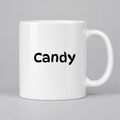 Candy Mug in white
