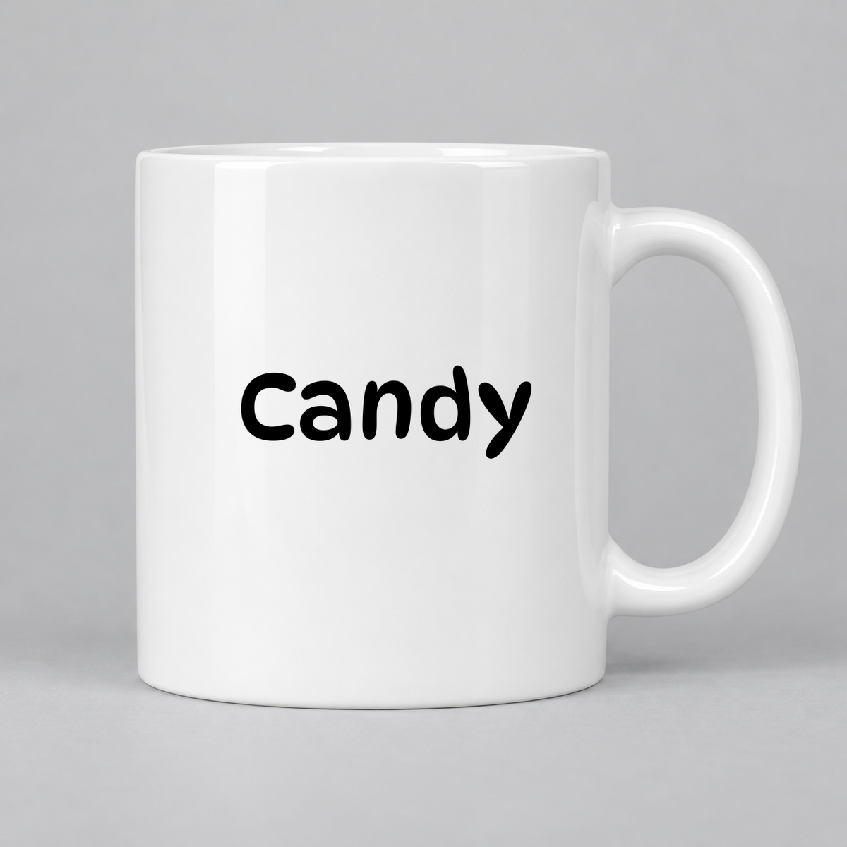 Candy Mug in white