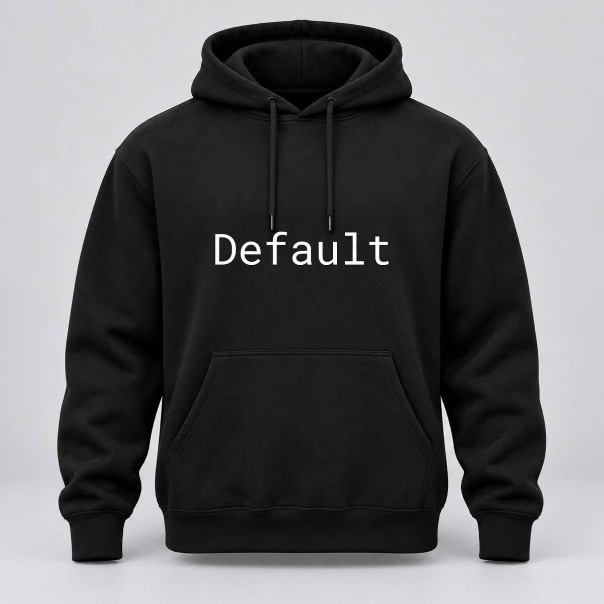 Default Hoodie in black