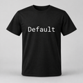 Default T-Shirt in black