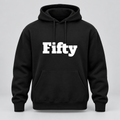 Fifty Hoodie in black