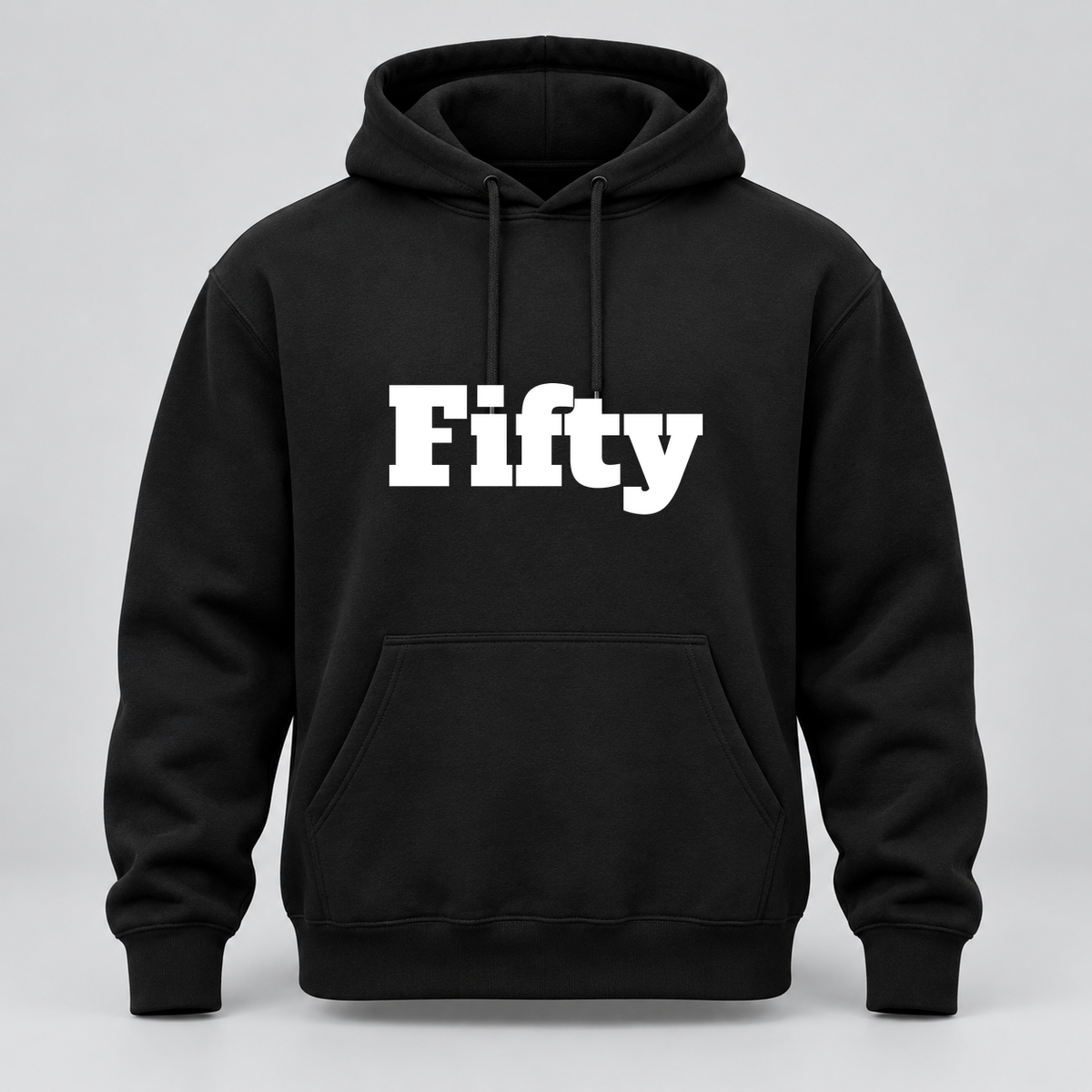 Fifty Hoodie in black