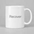 Recover Mug in white
