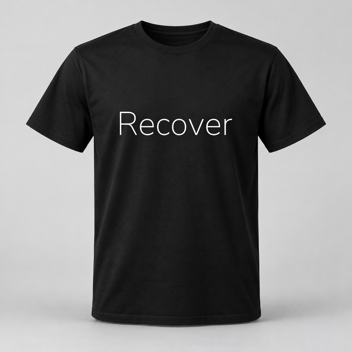 Recover T-Shirt in black
