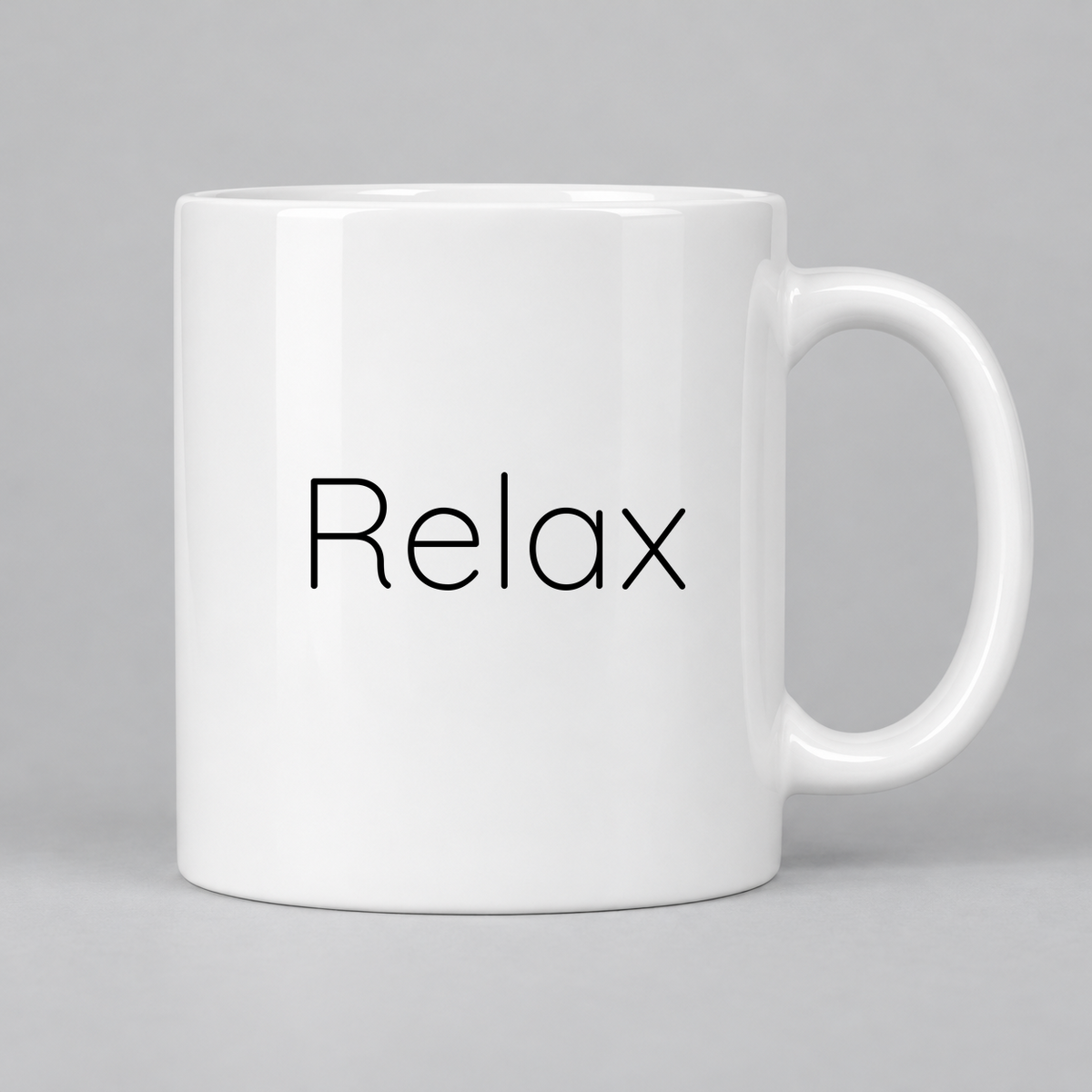 Relax Mug in white