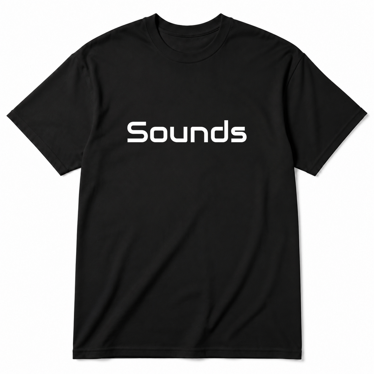 Sounds T-Shirt in black