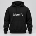 Identify Hoodie in black