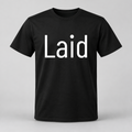Laid T-Shirt in black