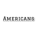Americans die-cut sticker