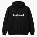 Instead Hoodie in black