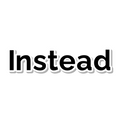Instead die-cut sticker