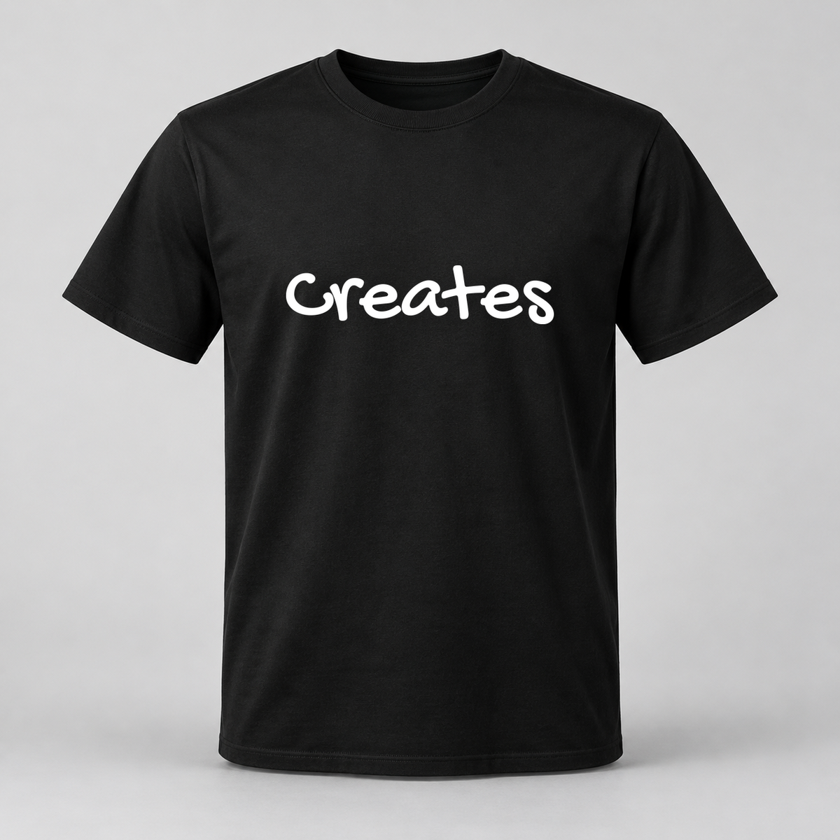 Creates T-Shirt in black