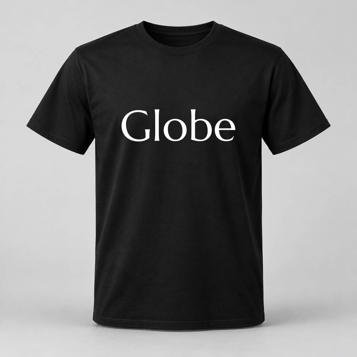 Globe T-Shirt in black