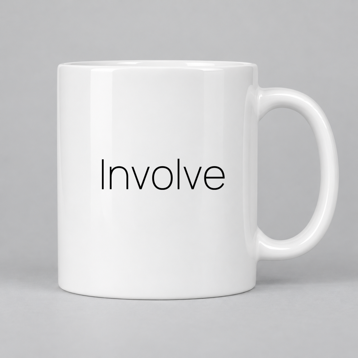 Involve Mug in white
