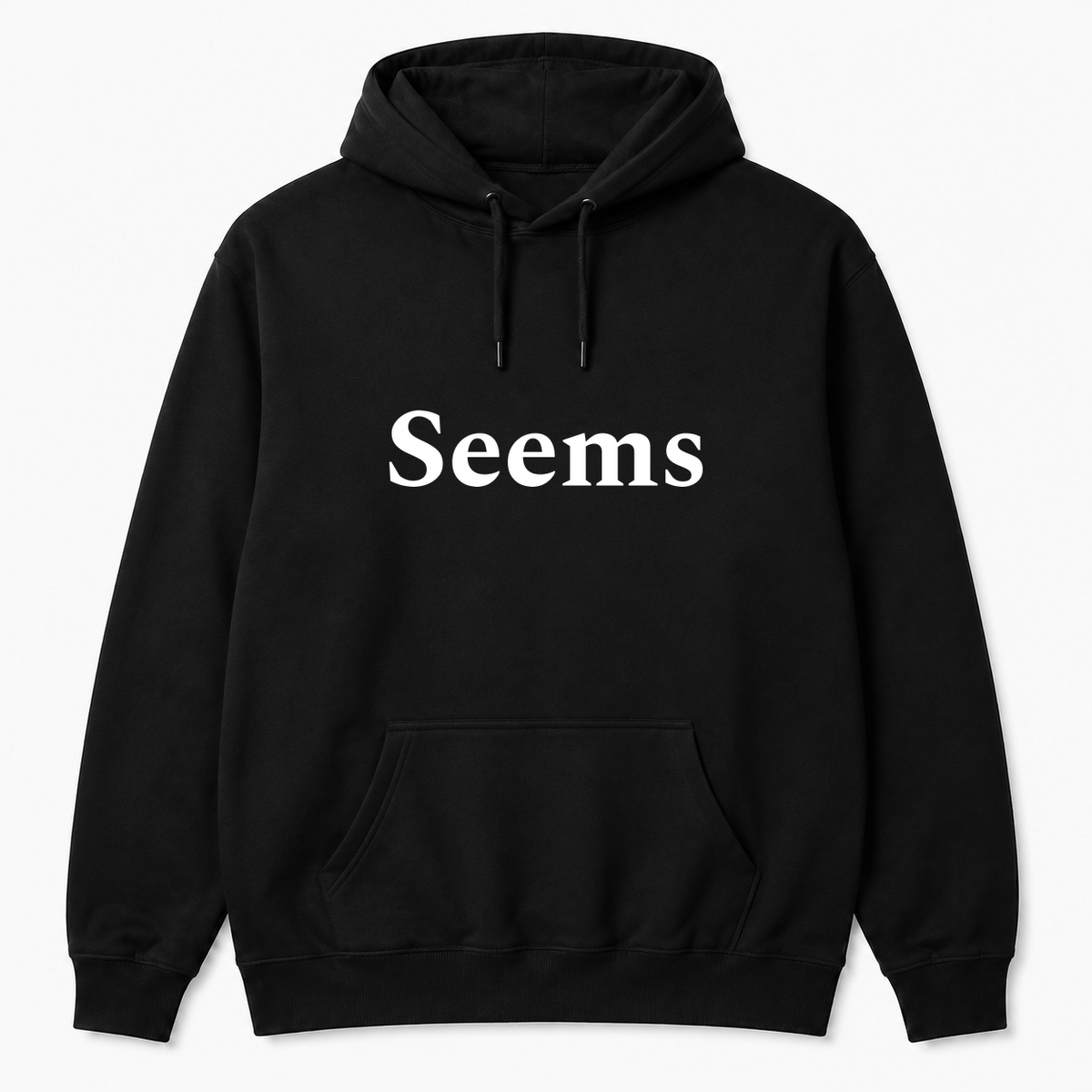 Seems Hoodie in black