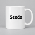 Seeds Mug in white
