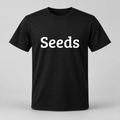 Seeds T-Shirt in black