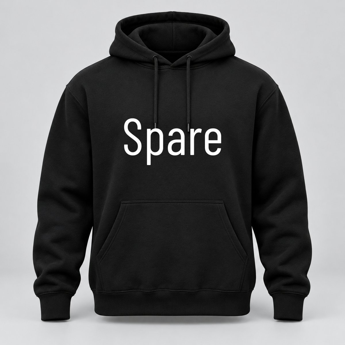 Spare Hoodie in black