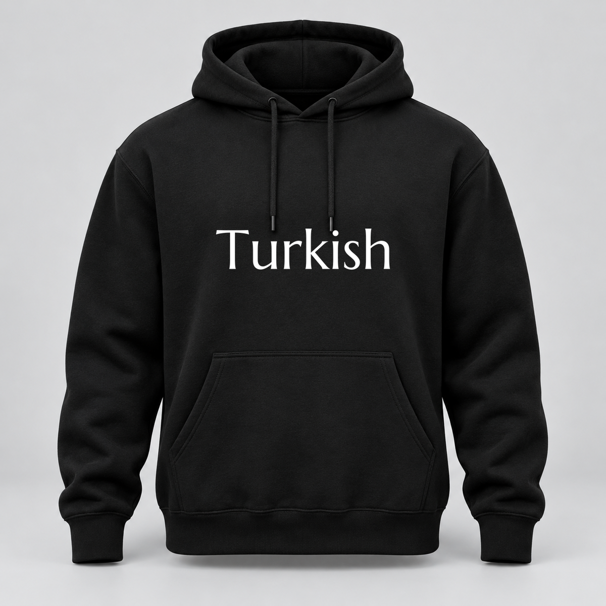 Turkish Hoodie in black