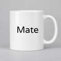 Mate Mug in white