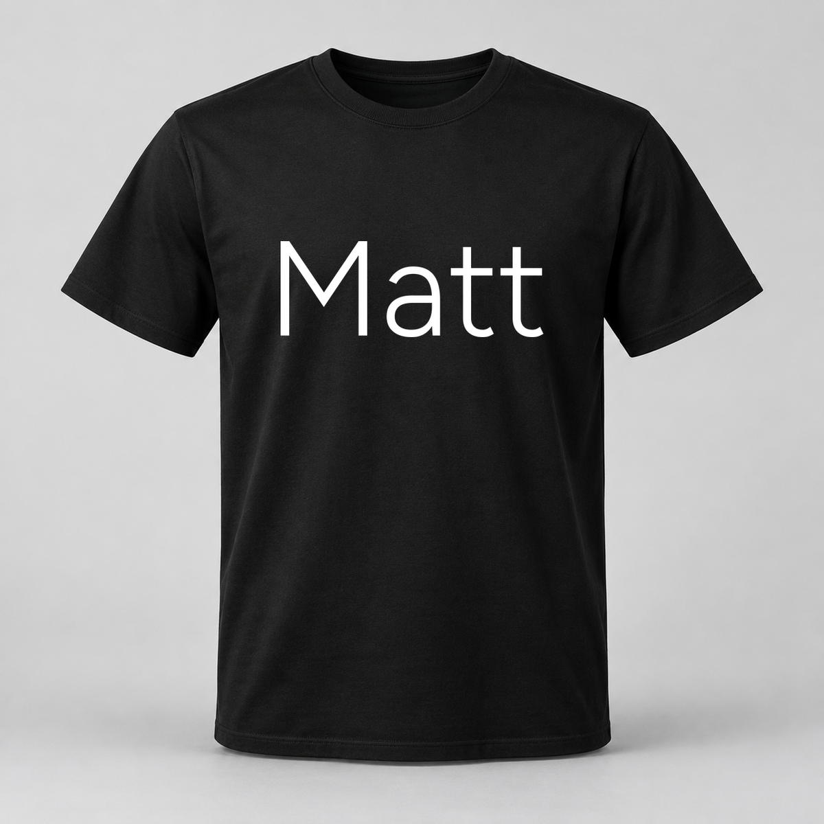 Matt T-Shirt in black
