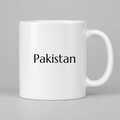 Pakistan Mug in white
