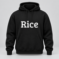 Rice Hoodie in black